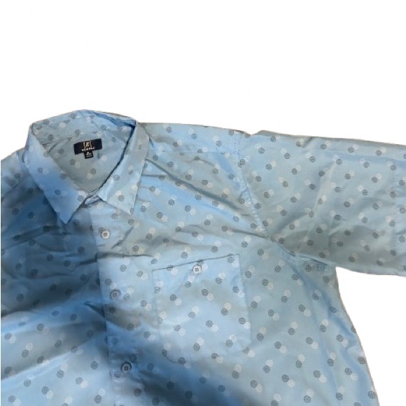 Blue George Patterned Shirt - Picture 2 of 3